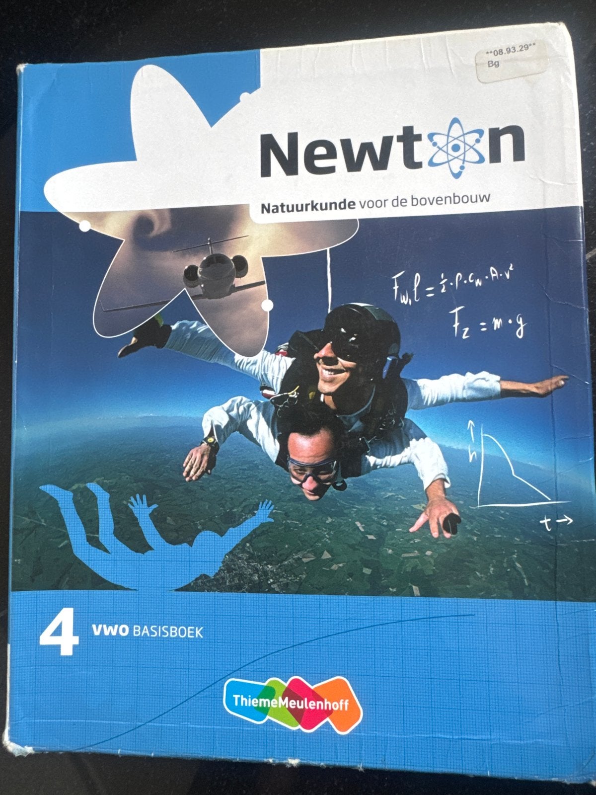 Newton Natuurkunde voor de bovenbouw 4 vwo Basisboek, Verzenden, Beta, Gelezen
