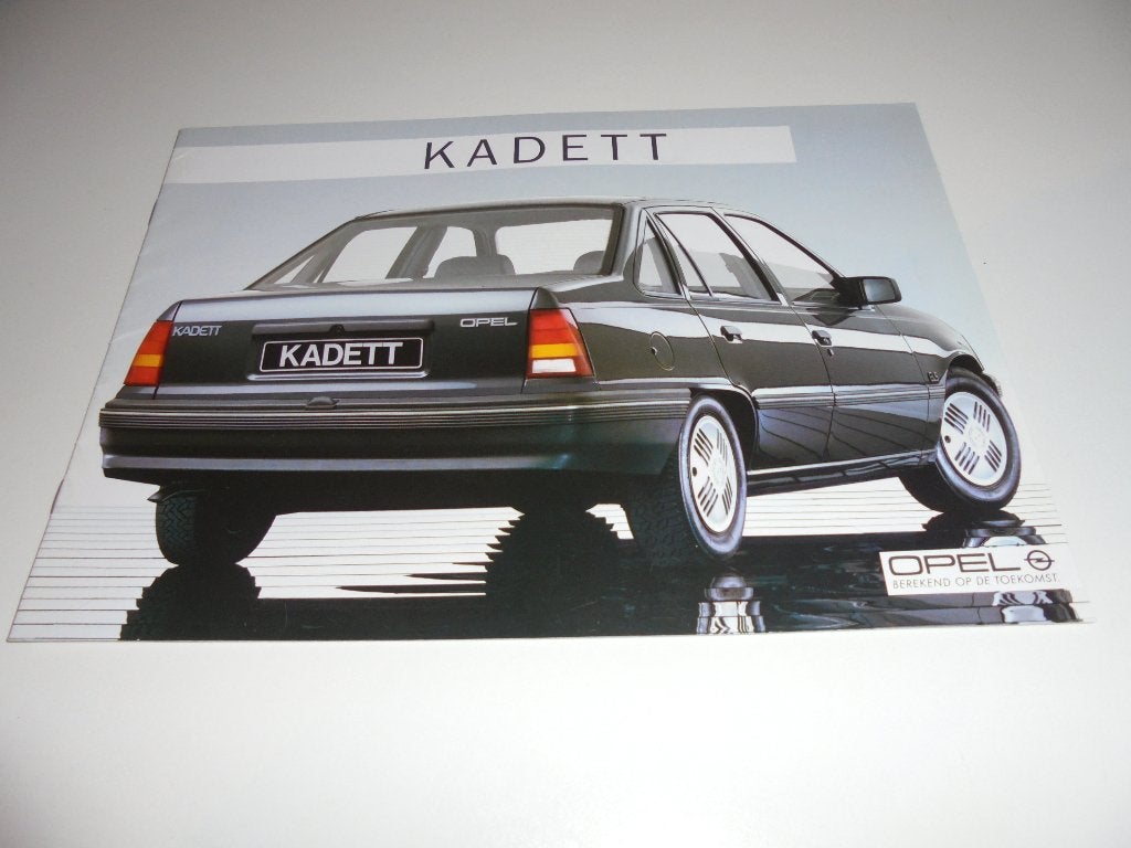 brochure Opel Kadett Sedan  1986, Ophalen of Verzenden, Nieuw, Opel