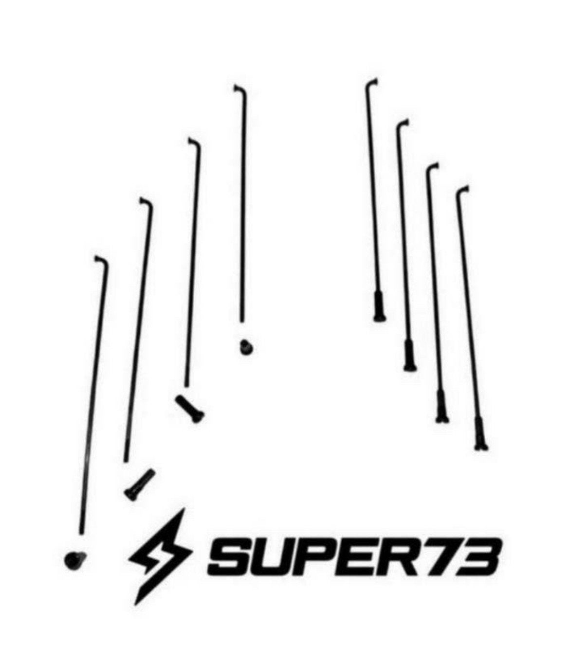 SUPER73 Spaken Achterwiel - Rear Spokes for ZX, S2, RX, Ophalen of Verzenden