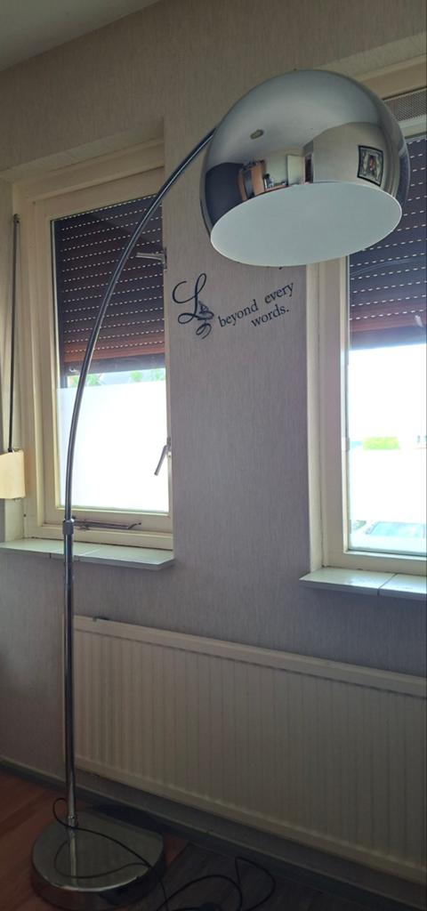 Vloerlamp, Huis en Inrichting, Lampen | Vloerlampen, Ophalen, Zo goed als nieuw, 150 tot 200 cm