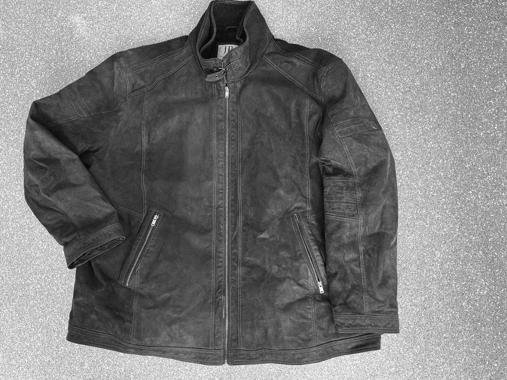 Leren Suède jack JP 1880  Biker model 6XL, Kleding | Heren, Grote Maten, Ophalen of Verzenden, Zo goed als nieuw, Overige kleuren