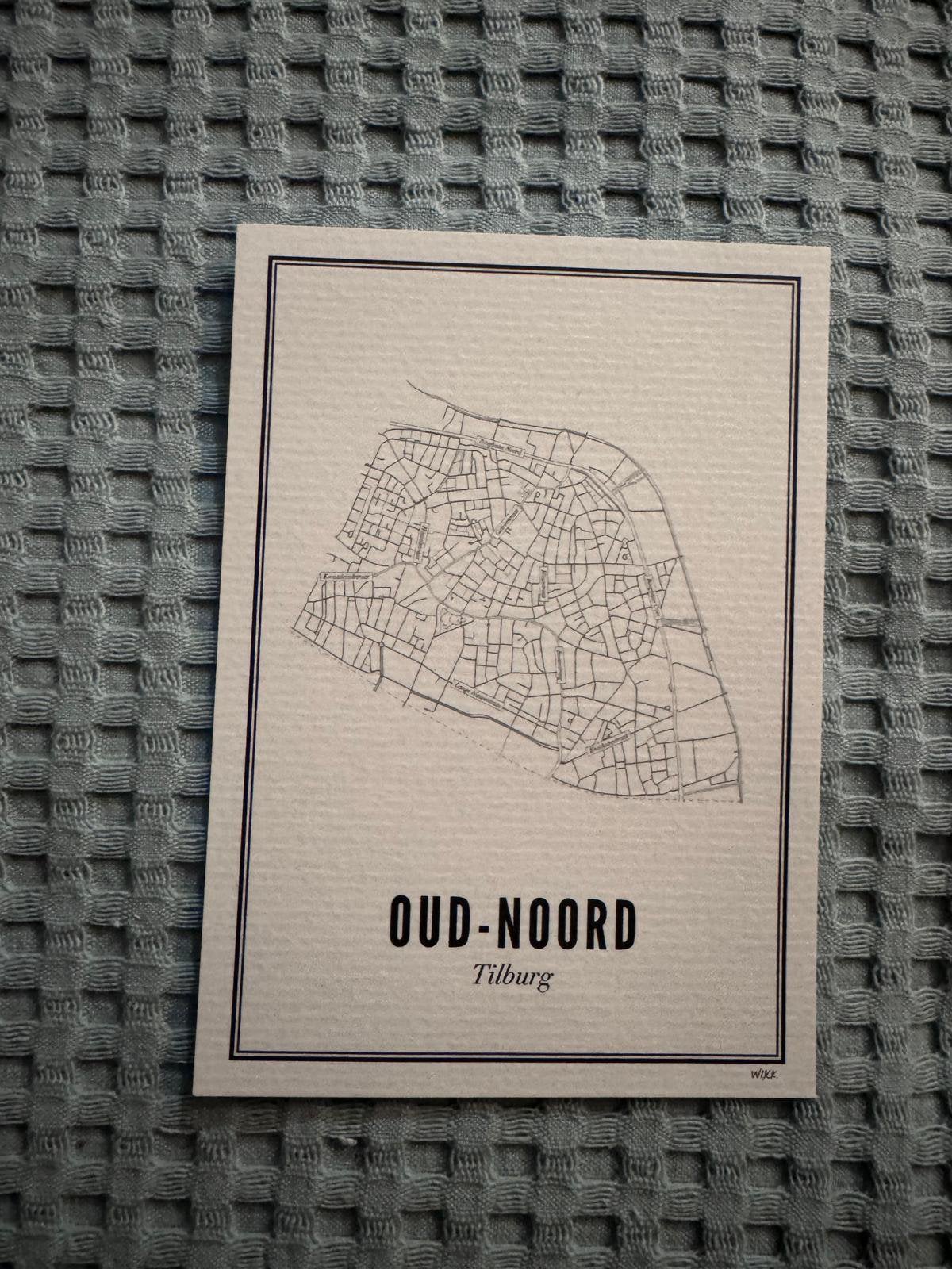 WIJK poster (Tilburg oud-noord), Ophalen of Verzenden, A4 of kleiner