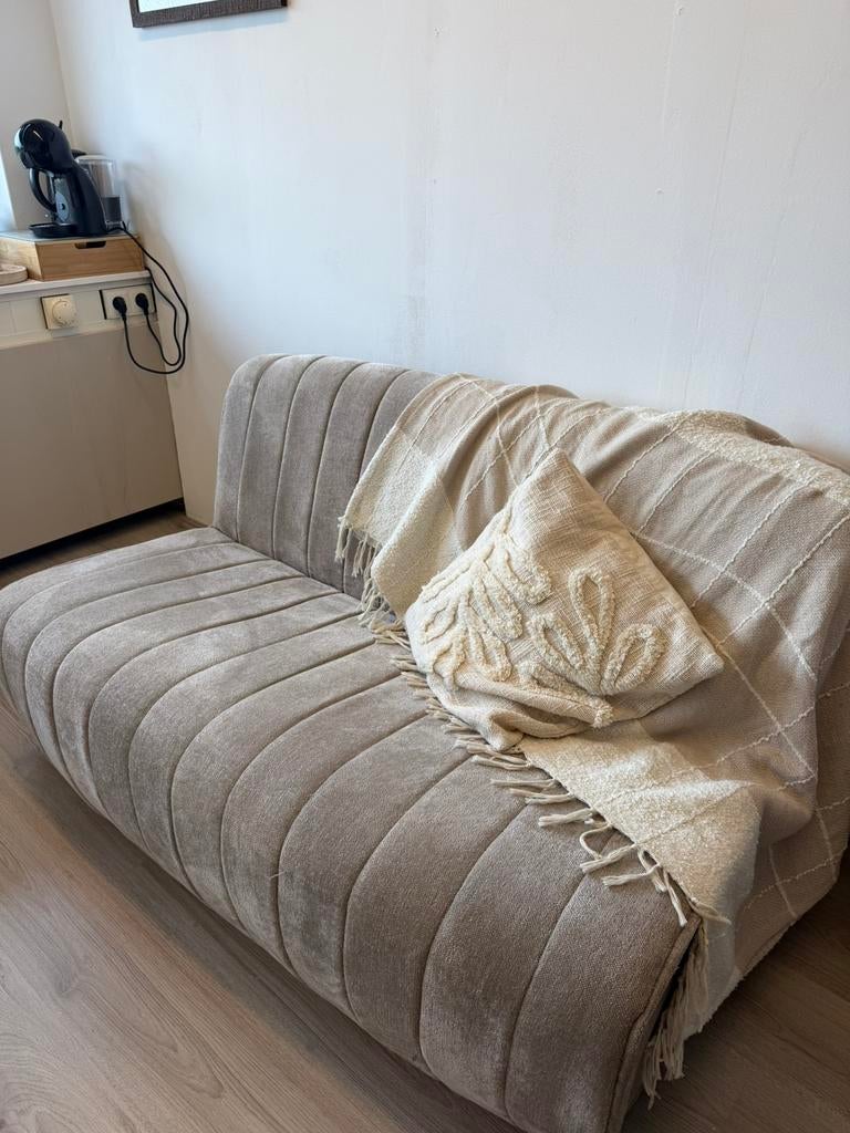 Loveseat Busto Zand fauteuil, Huis en Inrichting, Banken | Bankstellen, Ophalen, Tweepersoons, 75 tot 100 cm, Zo goed als nieuw