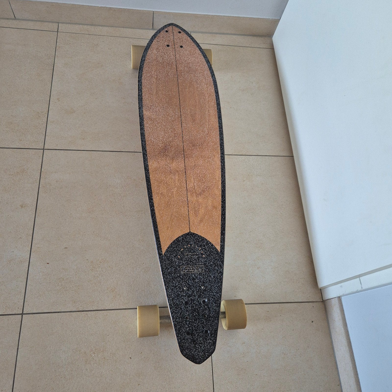 Longboard Oxelo Fish 500 Sunset, Ophalen, Zo goed als nieuw, Skateboard, Longboard