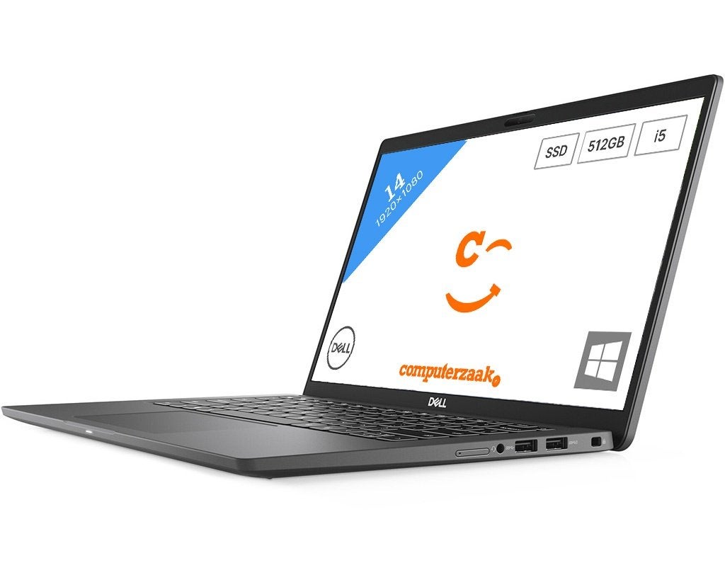 Dell Latitude 7410/Intel Core i5 1.70GHz/8GB/256GB M.2 SSD, 256 GB, Contact_dell@dell.com, 2 tot 3 Ghz, Refurbished
