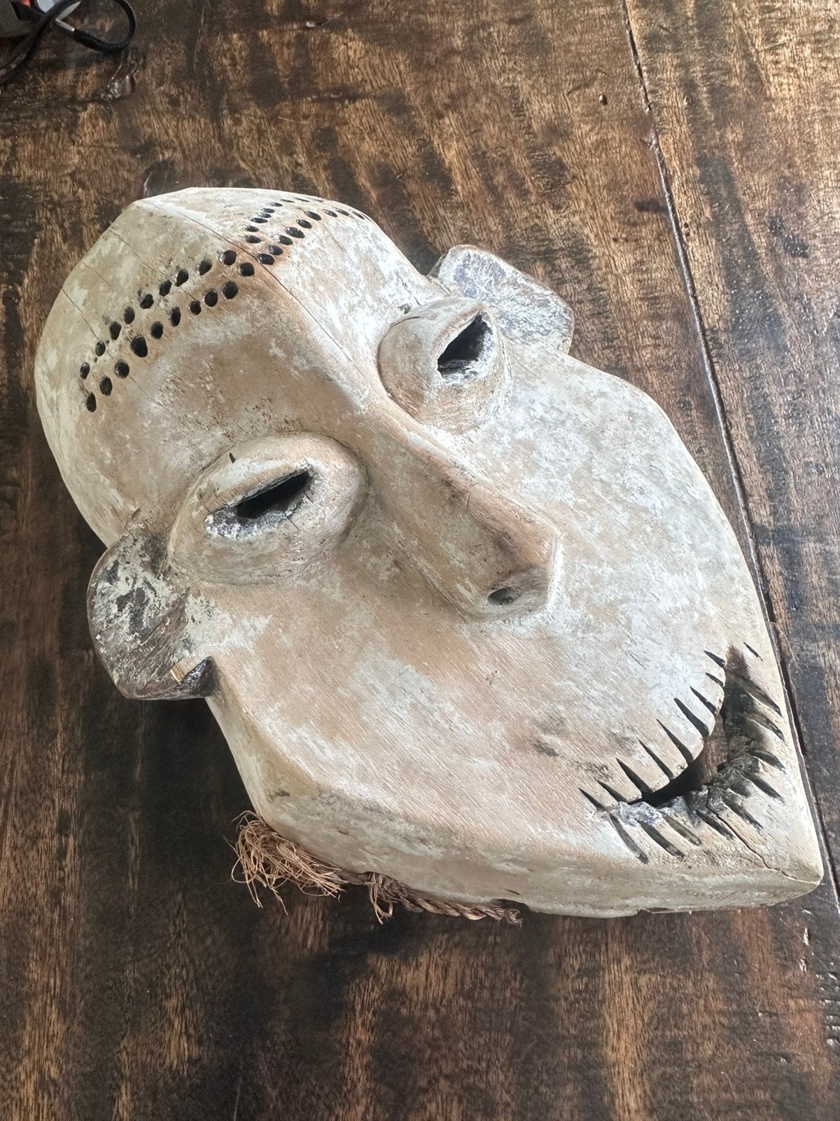 Zeldzaam Lega Bwami  masker privé collectie Antropoloog 1900, Antiek en Kunst, Kunst | Niet-Westerse kunst, Ophalen of Verzenden