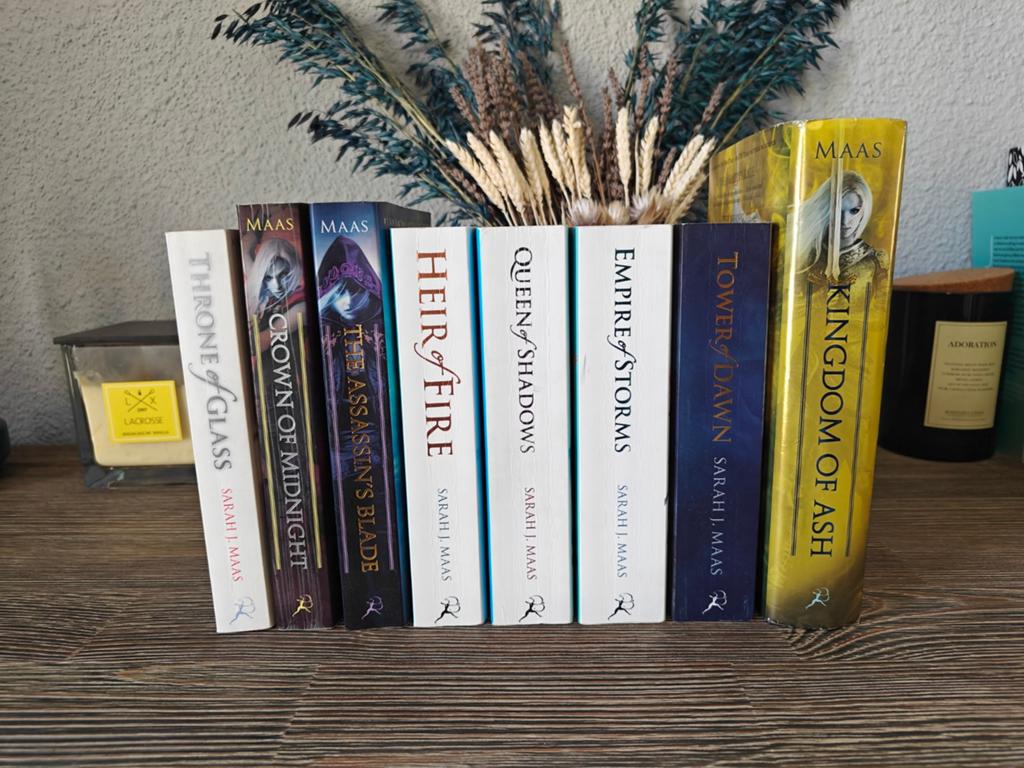Throne of Glass full series hardback/paperback mix, Ophalen of Verzenden, Zo goed als nieuw, Sarah J. Maas