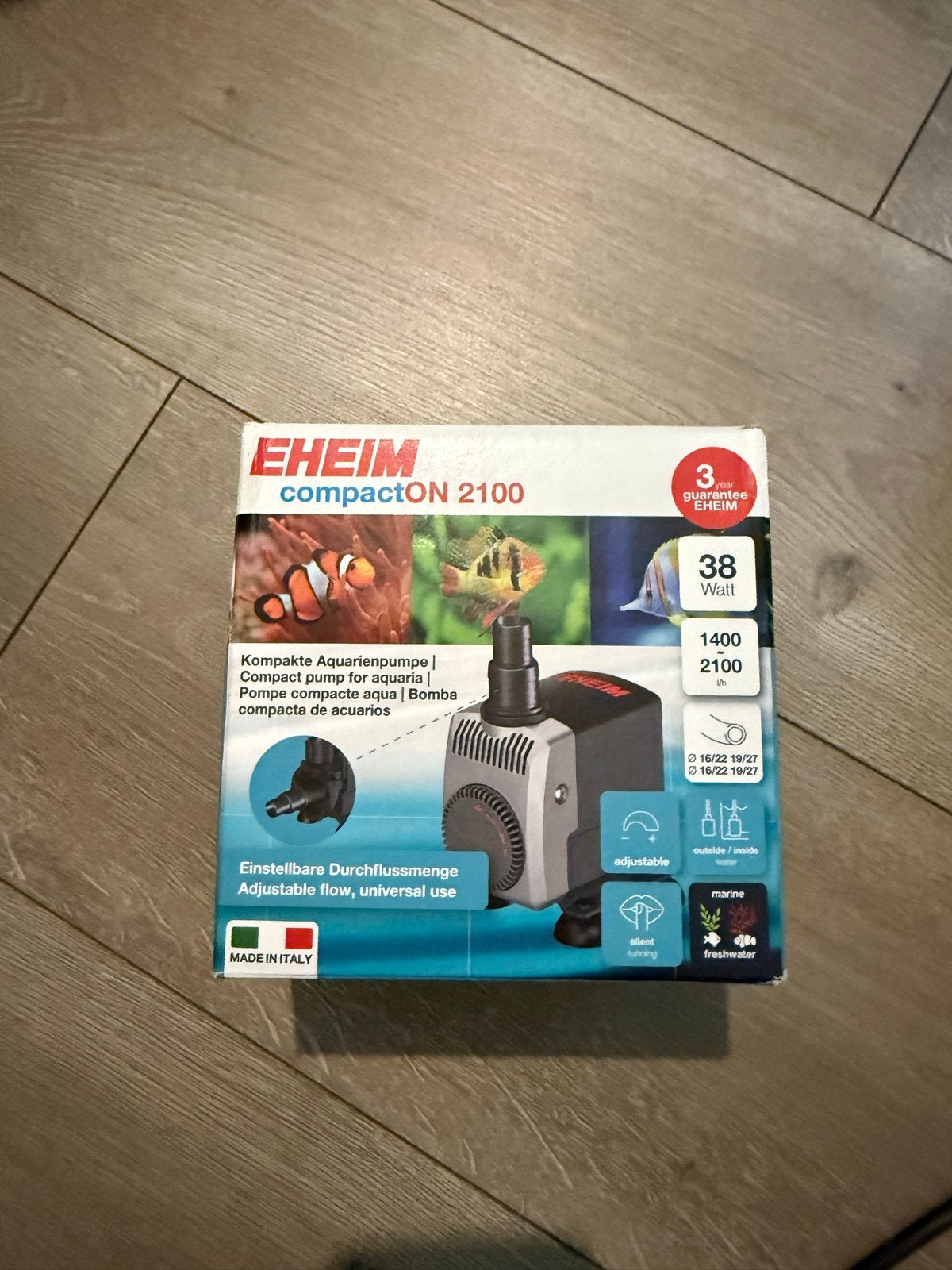 EHEIM compactON 2100, Dieren en Toebehoren, Vissen | Aquaria en Toebehoren, Zo goed als nieuw, Overige typen, Pomp, Eheim, Ophalen of Verzenden