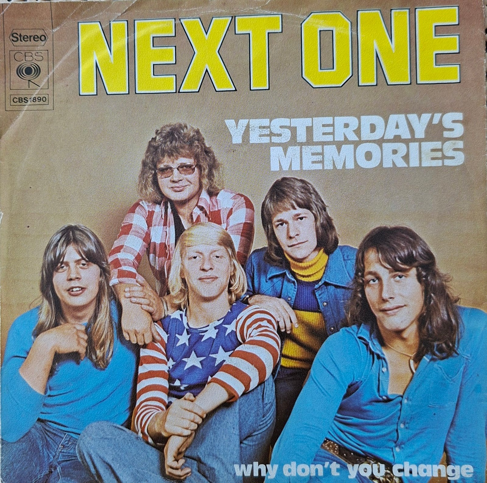 Next One - Yesterday's memories (1973) Nederbeat, Cd's en Dvd's, Vinyl Singles, 7 inch, Single, Pop, Fotohoes