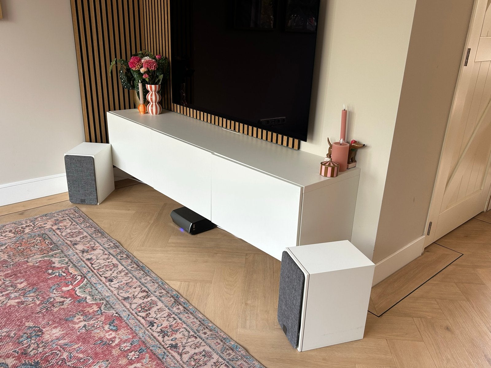 Complete DALI Oberon 3 + HEOS Amp HS2 set – €720, Ophalen of Verzenden, Zo goed als nieuw, Overige merken