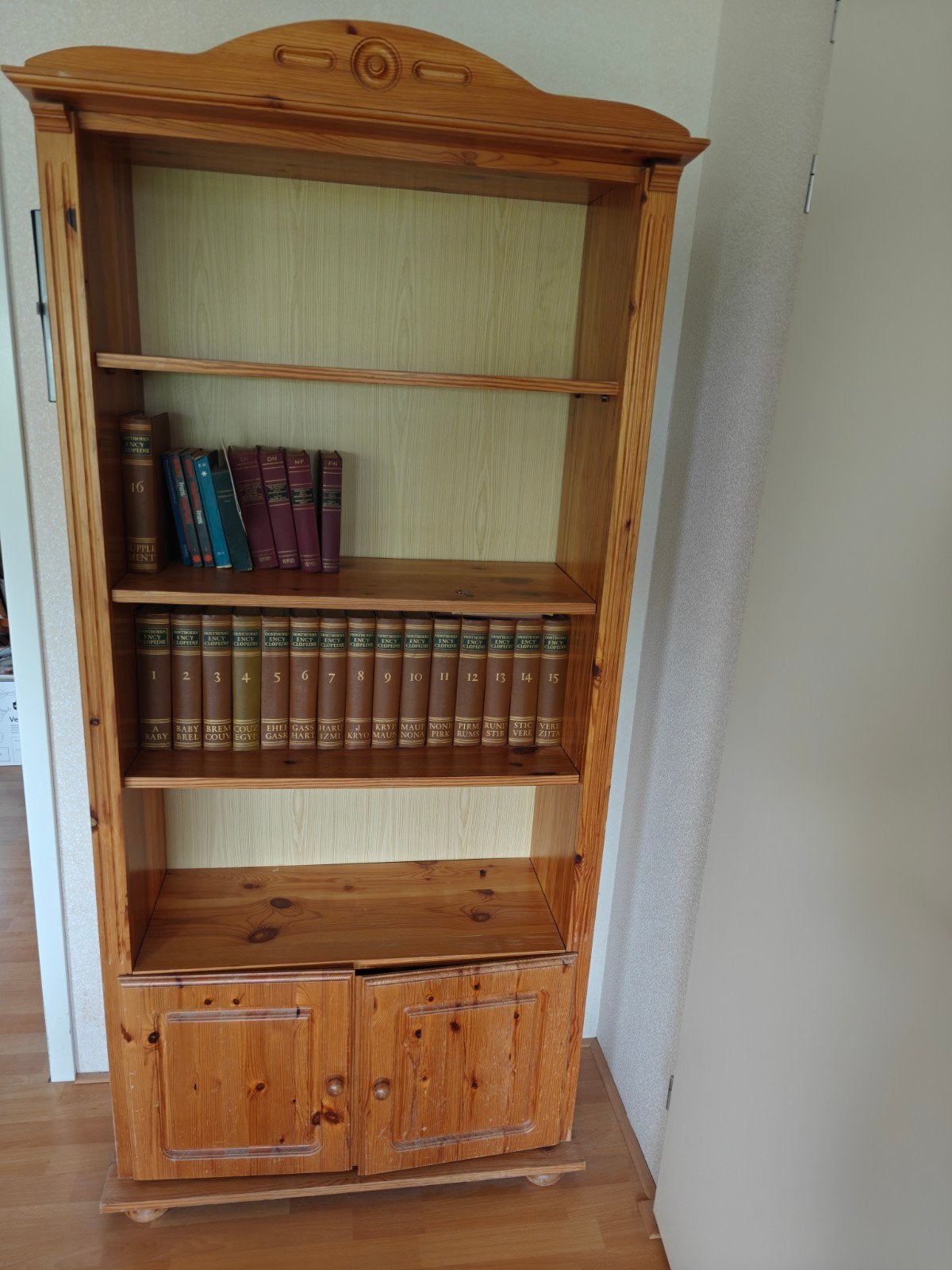 boekenkast, Gebruikt, Eikenhout, 50 tot 100 cm, 150 tot 200 cm