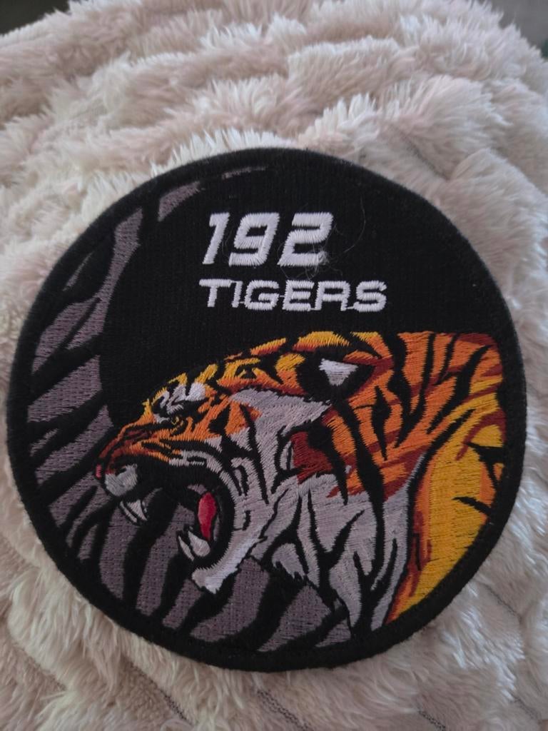 192 Tigers NATO Patch - Turkse Luchtmacht Squadron, Ophalen of Verzenden