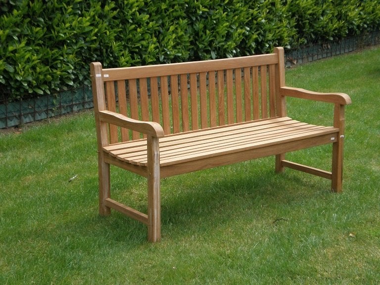 Foto 3 van Teak tuinbanken, NERGENS GOEDKOPER ! Voorbeeld 130 cm € 159