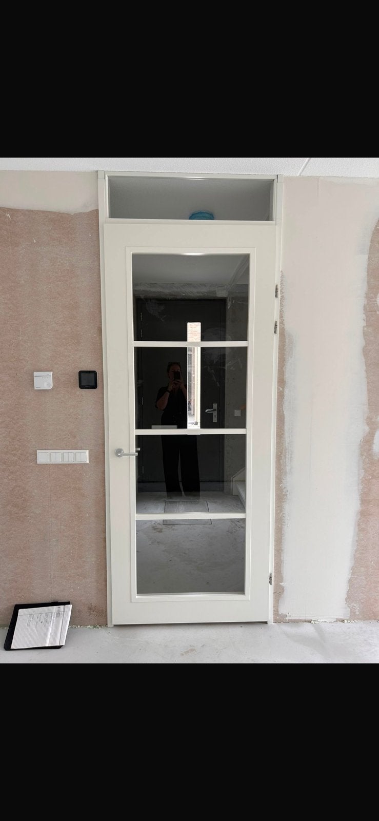 Svedex opdekdeuren, Doe-het-zelf en Verbouw, Deuren en Horren, Zo goed als nieuw, Binnendeur, 215 cm of meer, Glas, Ophalen