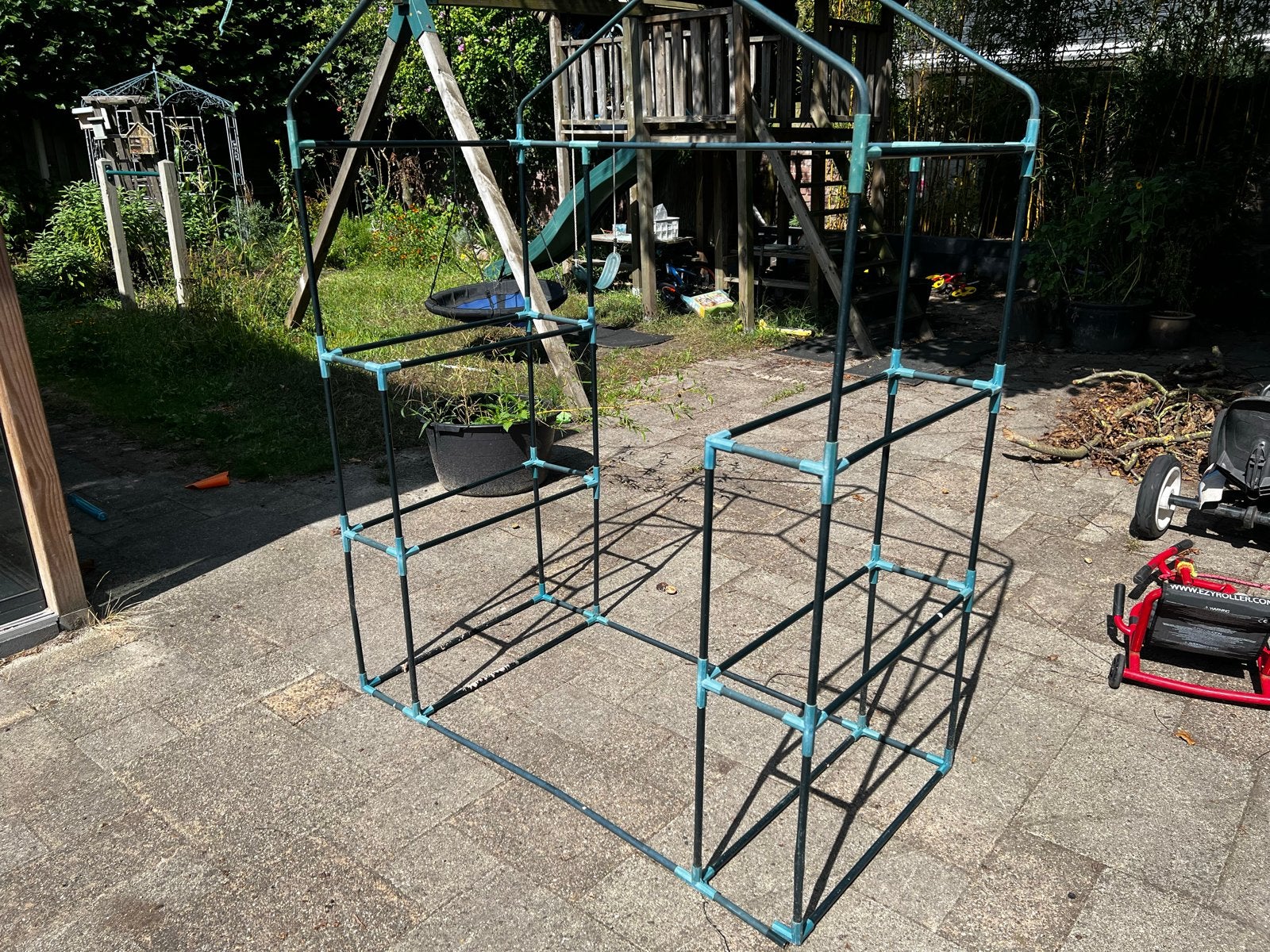 Gratis tuinkas geraamte - Ideaal voor de handige tuinier, Tuin en Terras, Kassen, Ophalen, Overige materialen, Gebruikt, Kweekkas