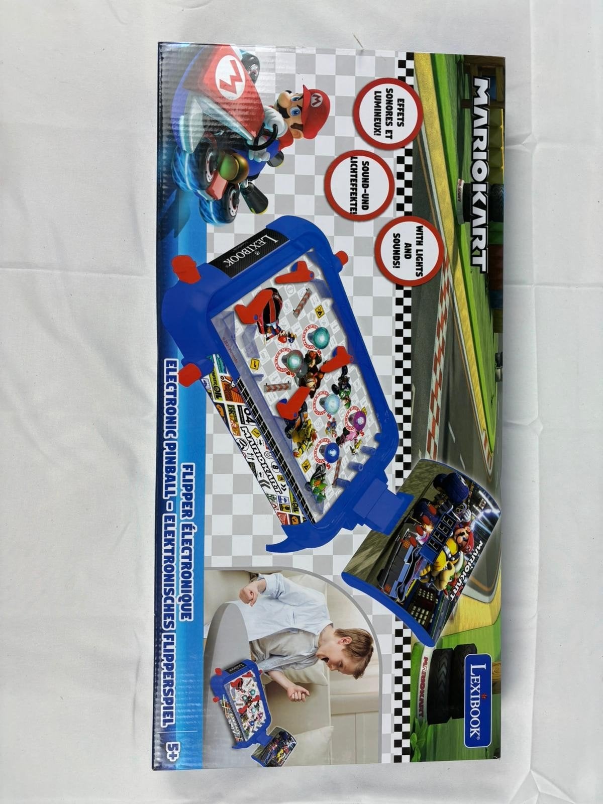 Lexibook Mario Kart flipperspel, Gebruikt, -, -, Ophalen of Verzenden