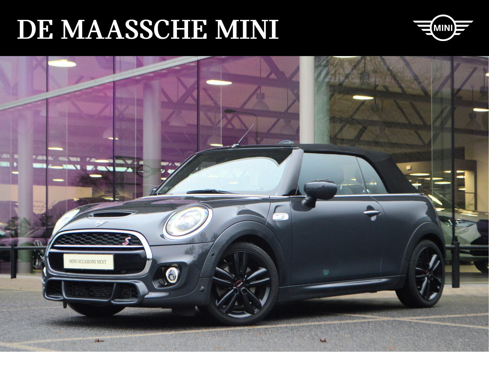 MINI Cabrio Cooper S John Cooper Works Automaat / Sportonder, Auto's, Mini, 15 km/l, Gebruikt, 4 stoelen, Leder