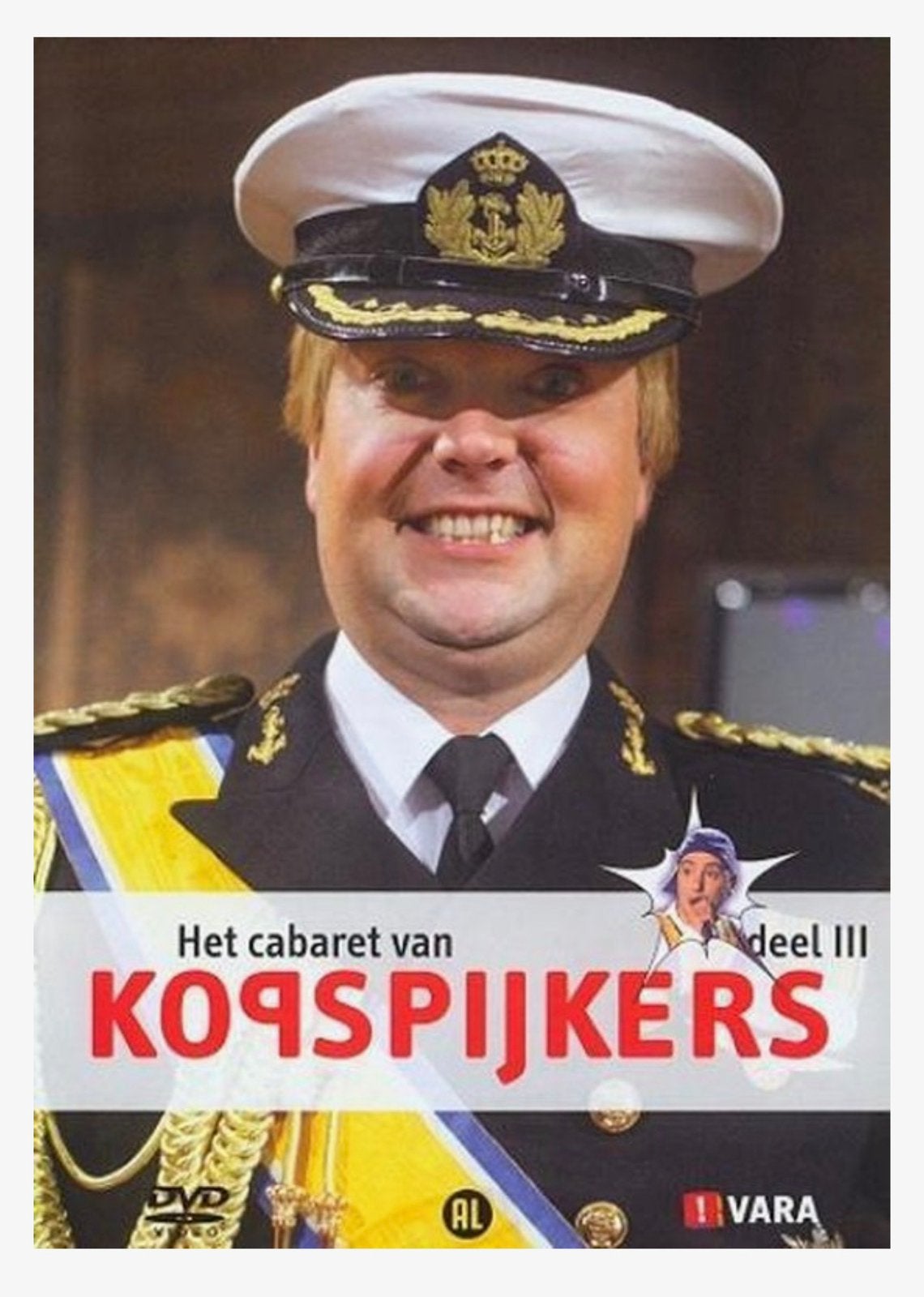 Het cabaret van Kopspijkers 3 DVD nieuwstaat, Overige artiesten, Inclusief boekje, Alle leeftijden, Nederlands