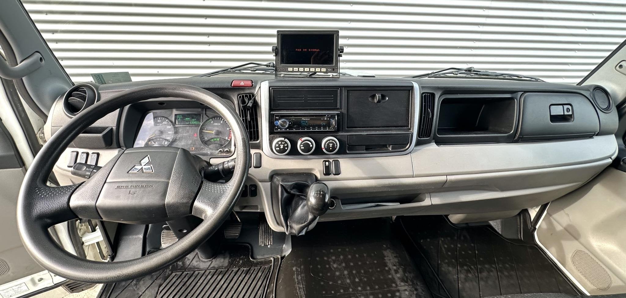 FUSO Canter 3C15 3.0 DI 340 bakwagen met deuren airco|trekha, Gebruikt, Euro 6, 4 cilinders, 150 pk