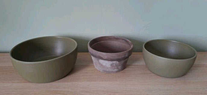 bloempotten, plantpotten, Tuin en Terras, Bloempotten, Rond, Binnen, Ophalen of Verzenden, Zo goed als nieuw