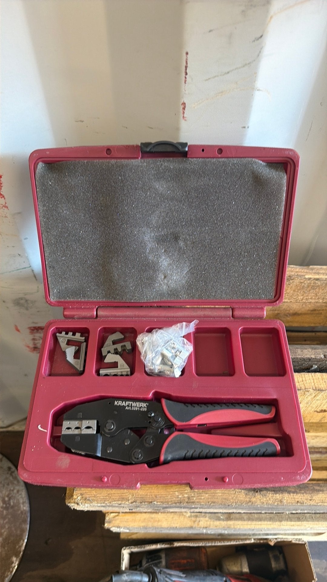 Kraftwerk krimptang set, Doe-het-zelf en Verbouw, Gereedschap | Handgereedschap, Z, Z, Nieuw, Z