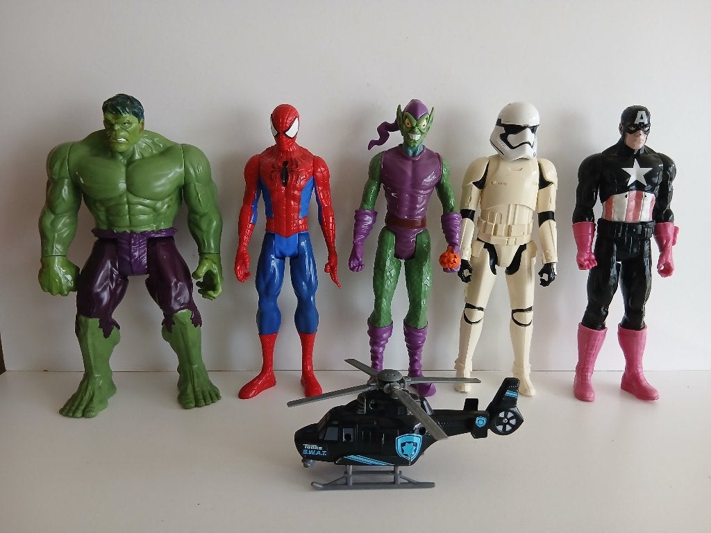 Marvel Avengers Actiefiguren - 30 cm - Hasbro 2013, Ophalen of Verzenden, Gebruikt