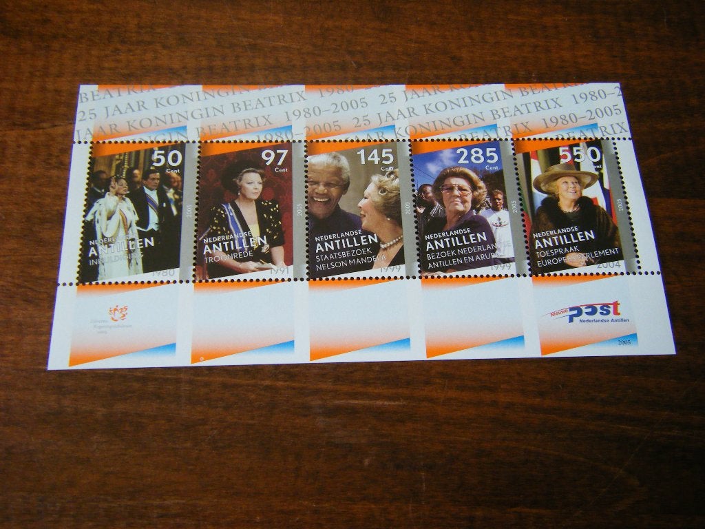 Velletje Nederlandse Antillen - Beatrix, Ophalen of Verzenden, Overige typen
