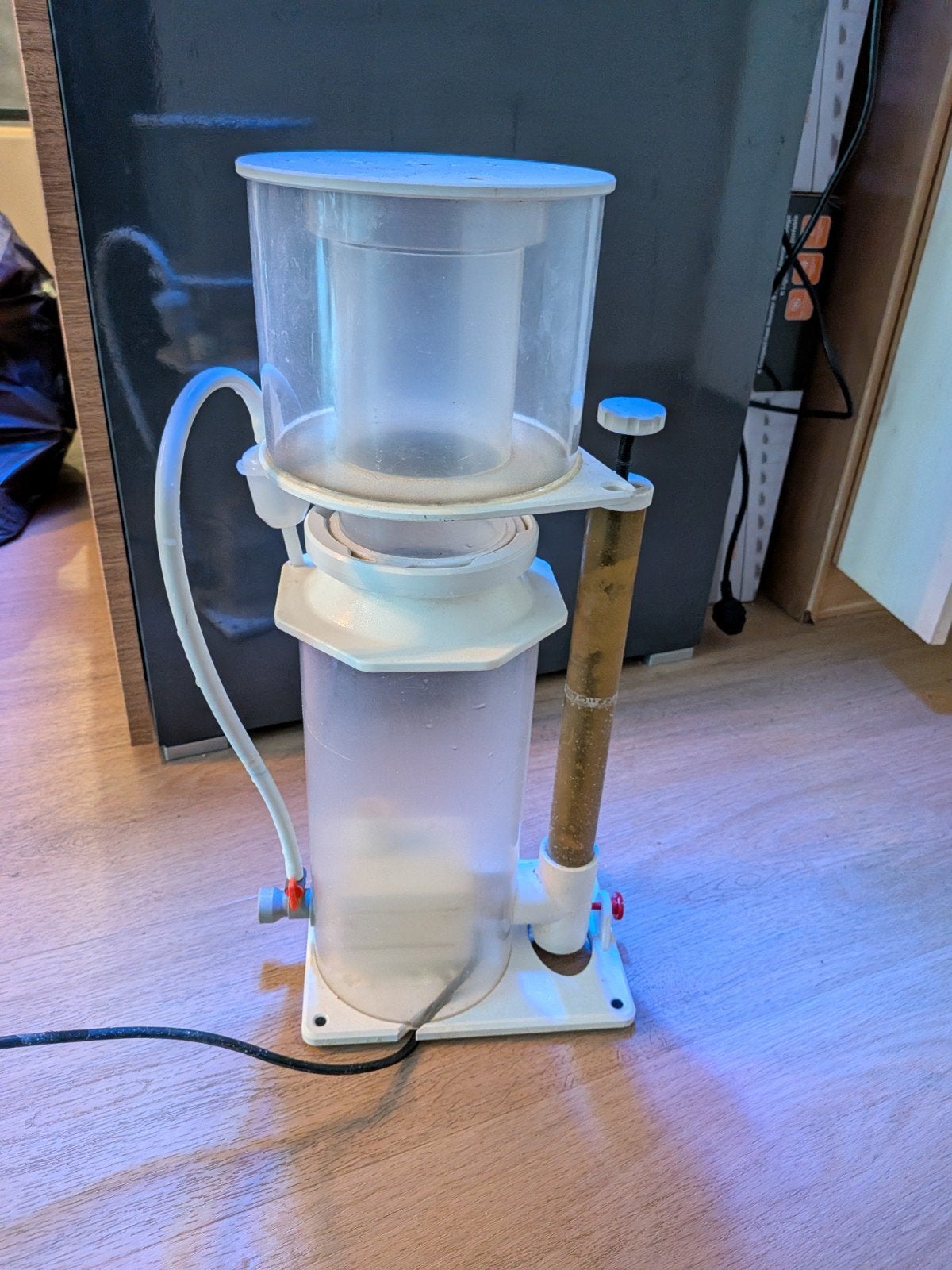 Deltec Eiwitafschuimer Skimmer, Ophalen, Leeg aquarium