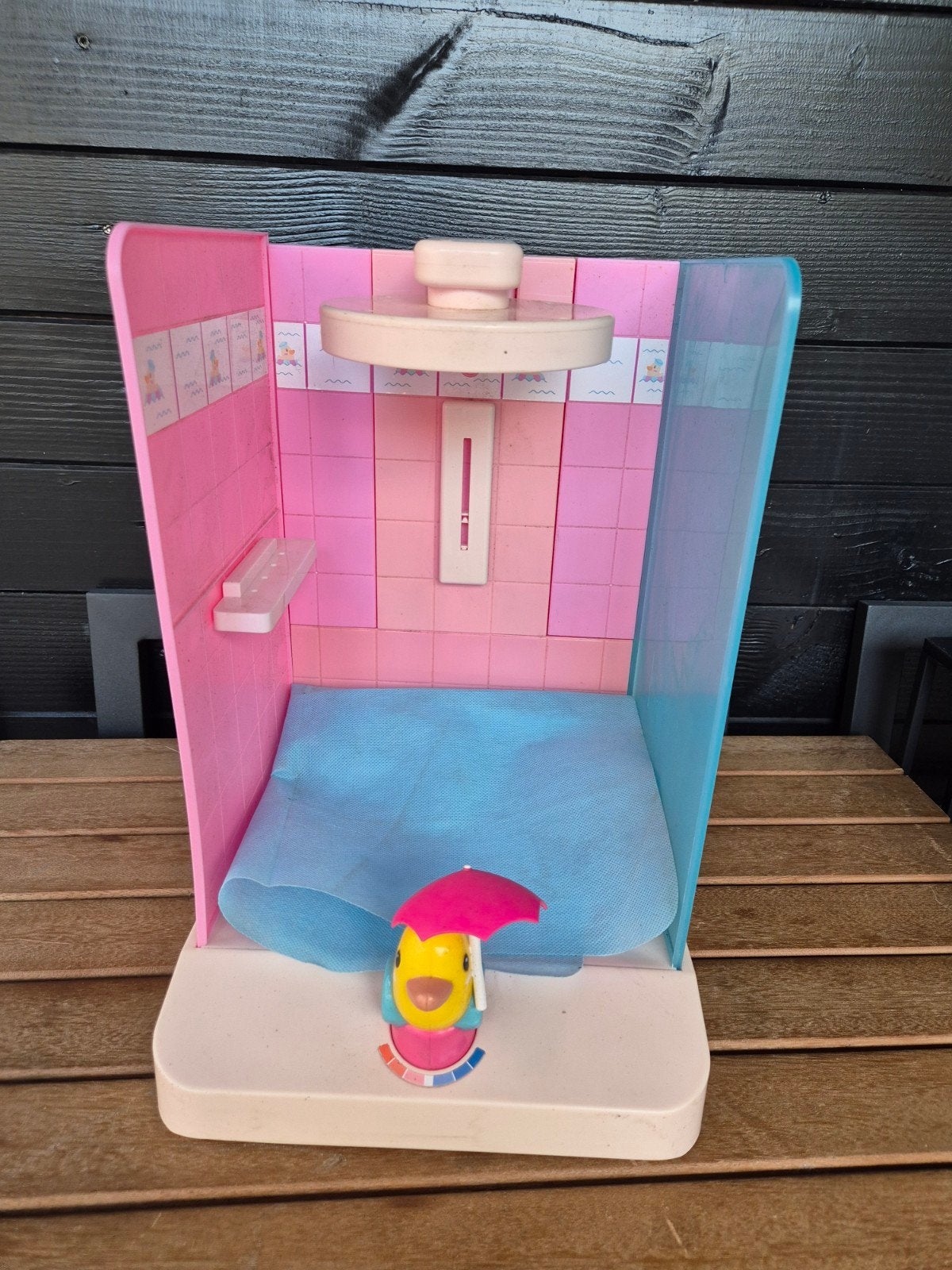Vintage Barbie Badkamer Speelset met Eendje, Ophalen of Verzenden, Gebruikt, Overige typen