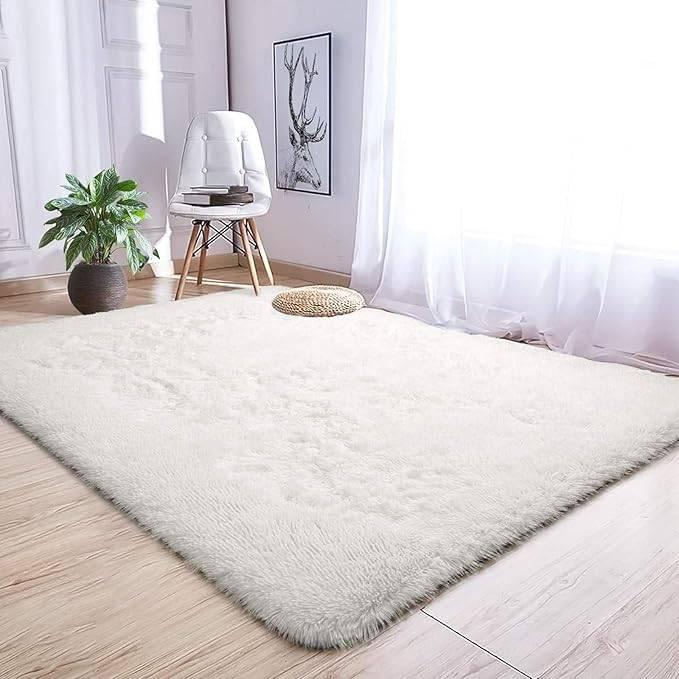 vloerkleed 300x300, Ophalen, Wit, Vierkant, 200 cm of meer