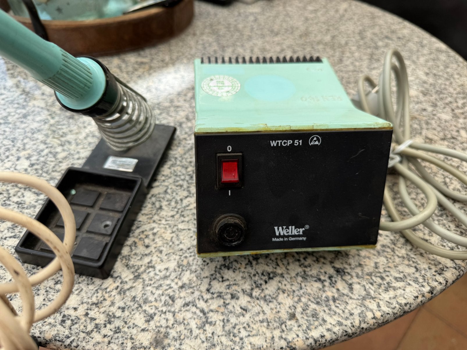 Weller soldeerstation WTCP51, Ophalen of Verzenden, Gebruikt