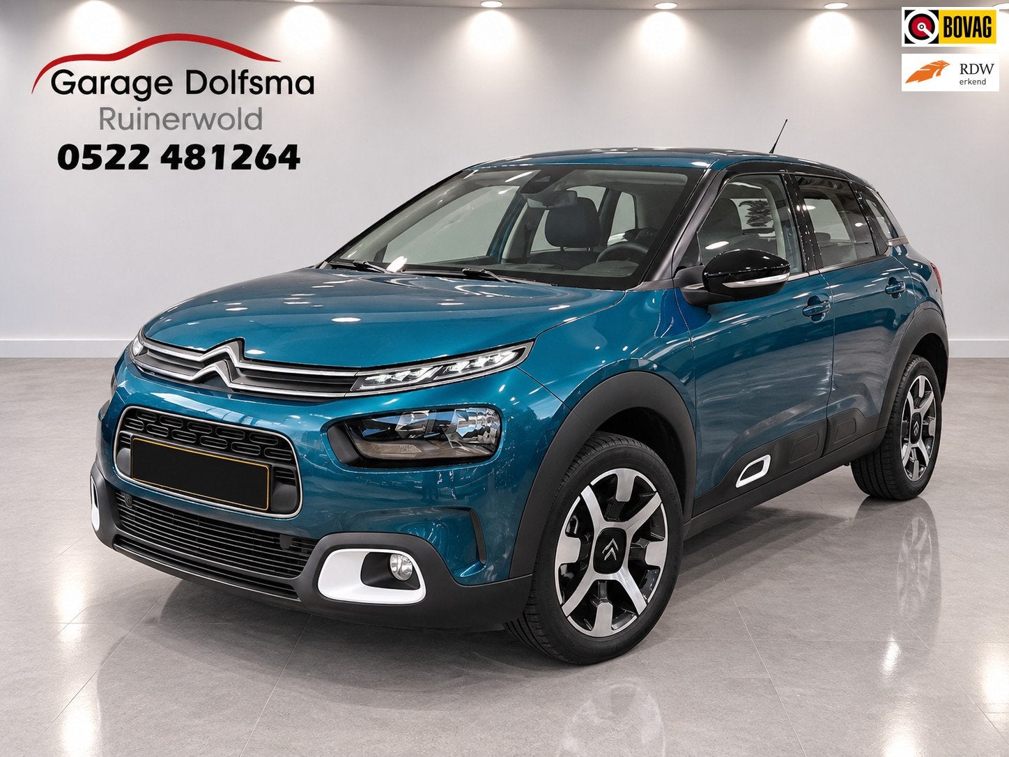 Citroen C4 Cactus 1.2 PureTech Business-NL auto-Camera-Navi-, Auto's, Dealer onderhouden, Stof, Gebruikt, 1199 cc