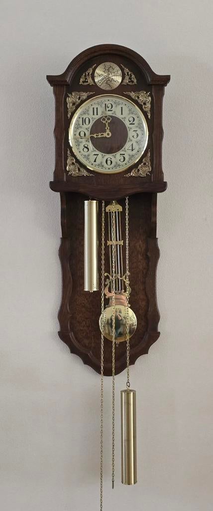 Antieke Wandklok Franz Hermle, Ophalen
