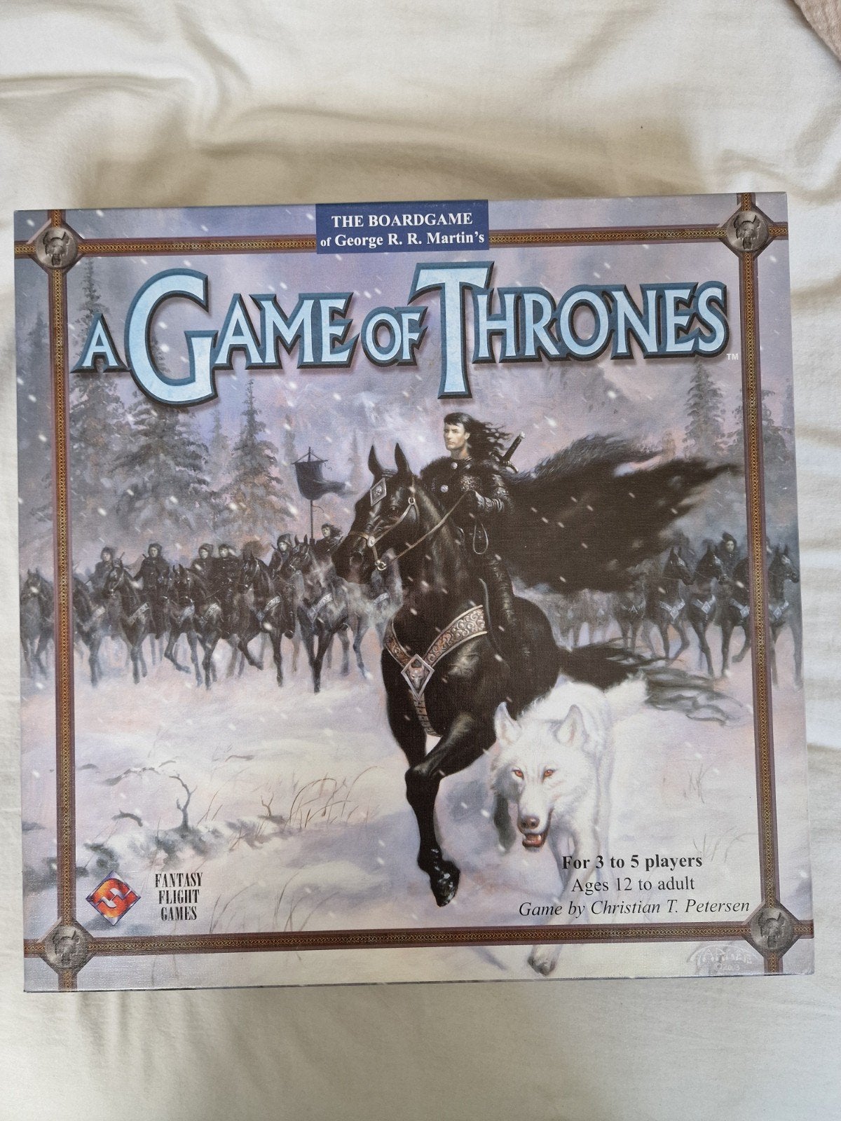 A Game of Thrones: Het Bordspel van George R.R. Martin, Vijf spelers of meer, Ophalen of Verzenden, Gebruikt, Fantasy Flight Games