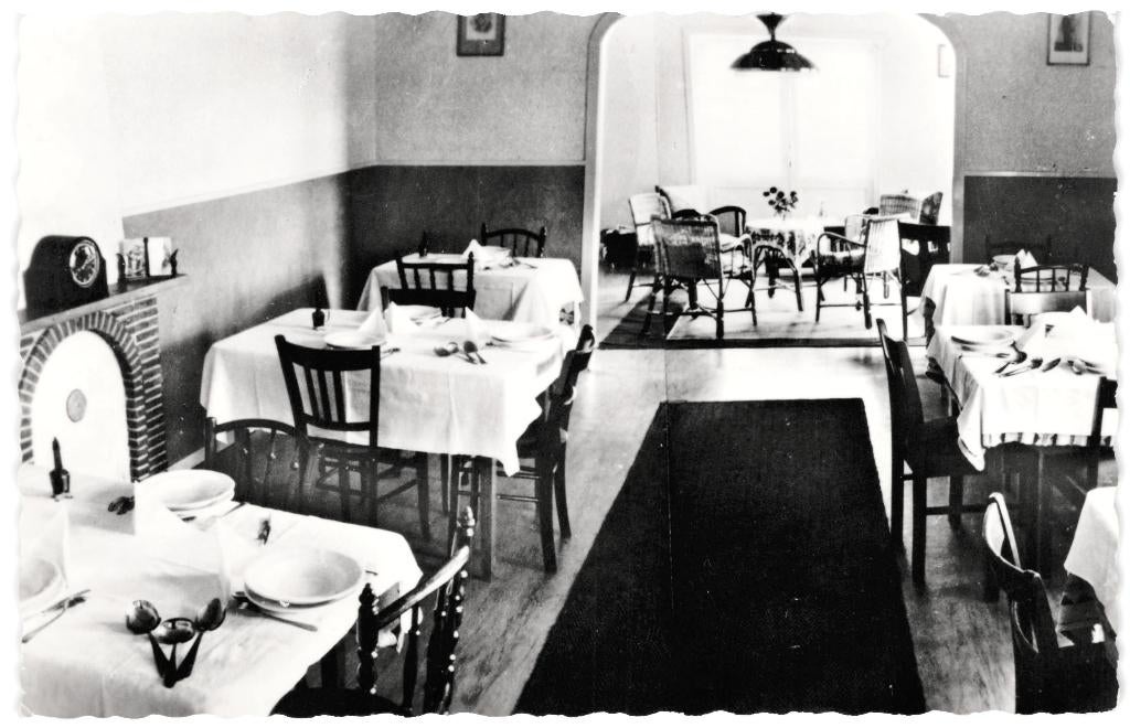 939537 Schoorl NH 1962 Huize Groustra Pension  Onbeschreven, Ophalen of Verzenden, 1960 tot 1980, Ongelopen, Noord-Holland