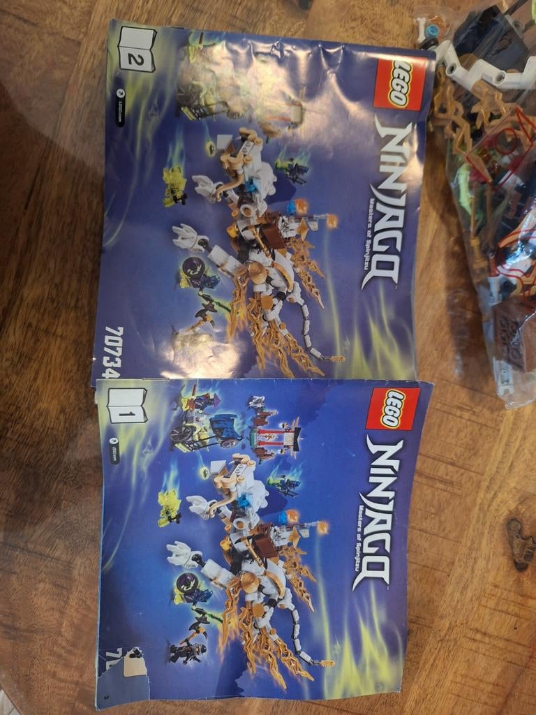 Lego ninjago 70734, Ophalen of Verzenden, Gebruikt