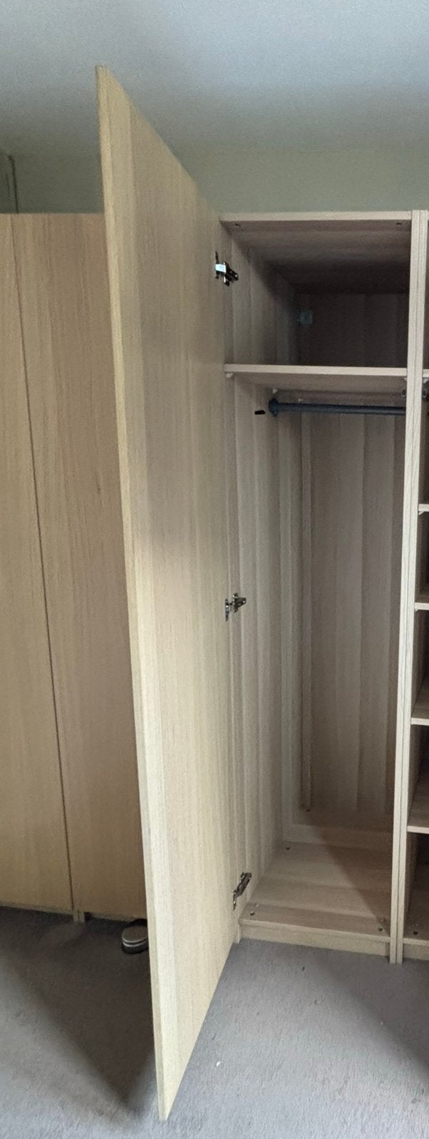 2 IKEA pax kasten  50x60x200 cm, Ophalen, 200 cm of meer, 50 tot 100 cm, Zo goed als nieuw