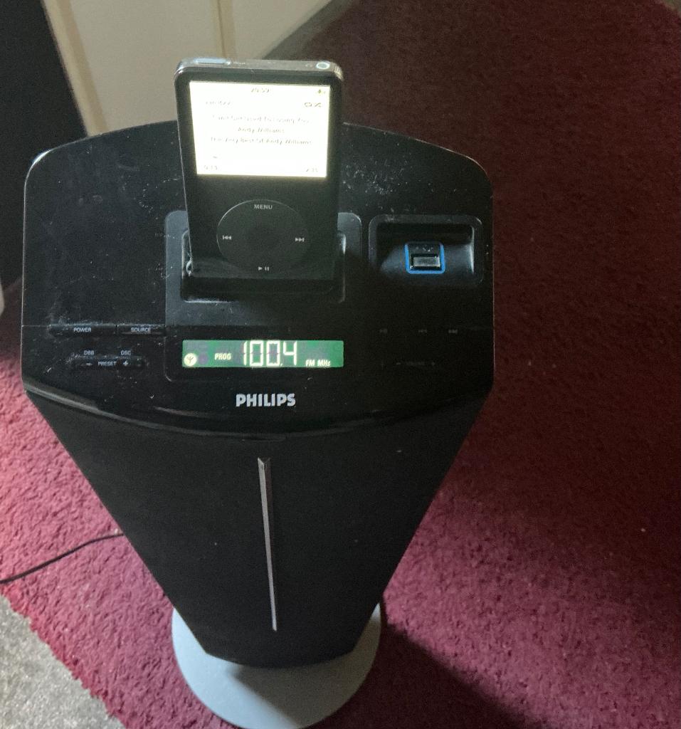 Philips Docking Entertainment System DC 570 met iPod Docking, Ophalen, Gebruikt, Overige typen
