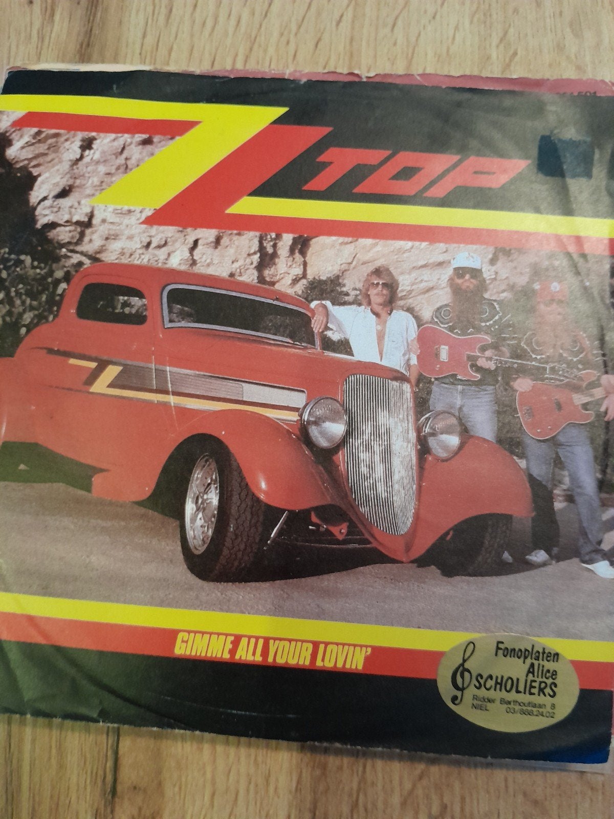 zz top 7 inch gimme all your lovin, Ophalen of Verzenden, Zo goed als nieuw, Pop