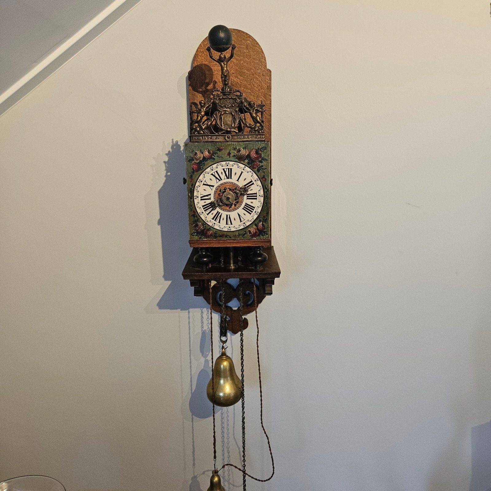 Antieke klok, Antiek en Kunst, Ophalen of Verzenden