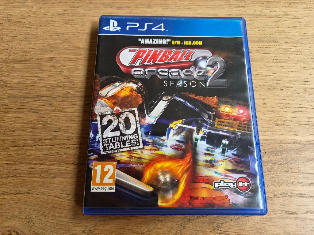 Pinball Arcade Season 2 PS4, Spelcomputers en Games, Gebruikt, Overige genres, 1 speler, Ophalen of Verzenden