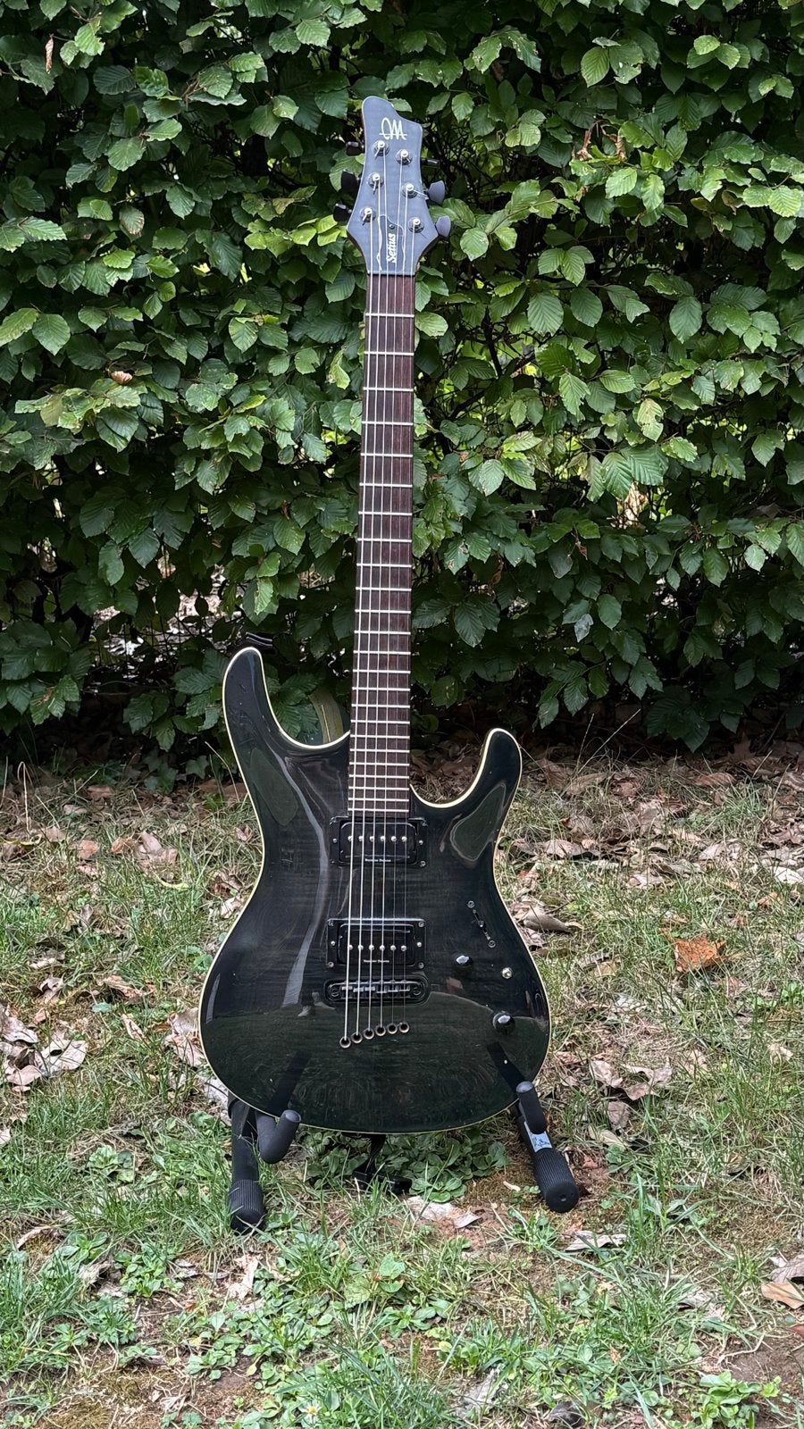 Mayones Setius met Seymour Duncan Prail elementen + koffer, Ophalen, Gebruikt, Solid body, Overige merken