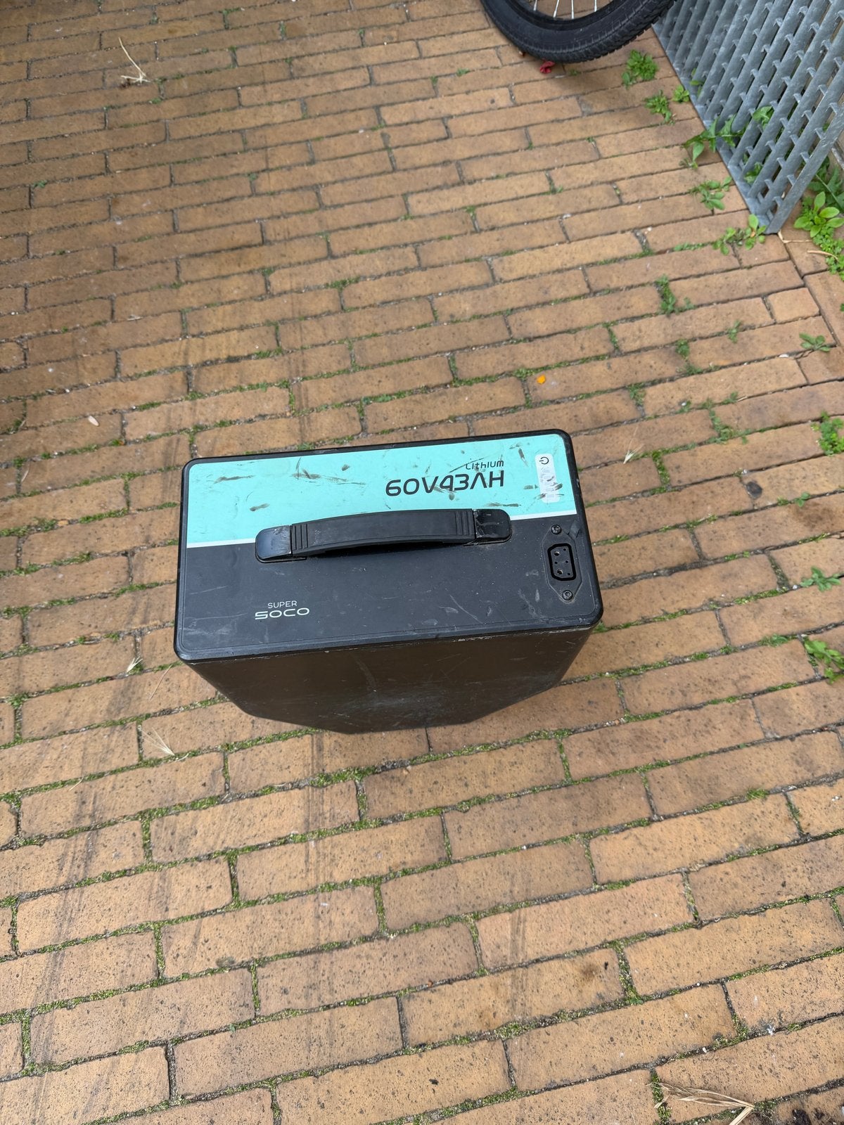 Super Soco 60V 43Ah Lithium Accu Batterij, Ophalen, Zo goed als nieuw