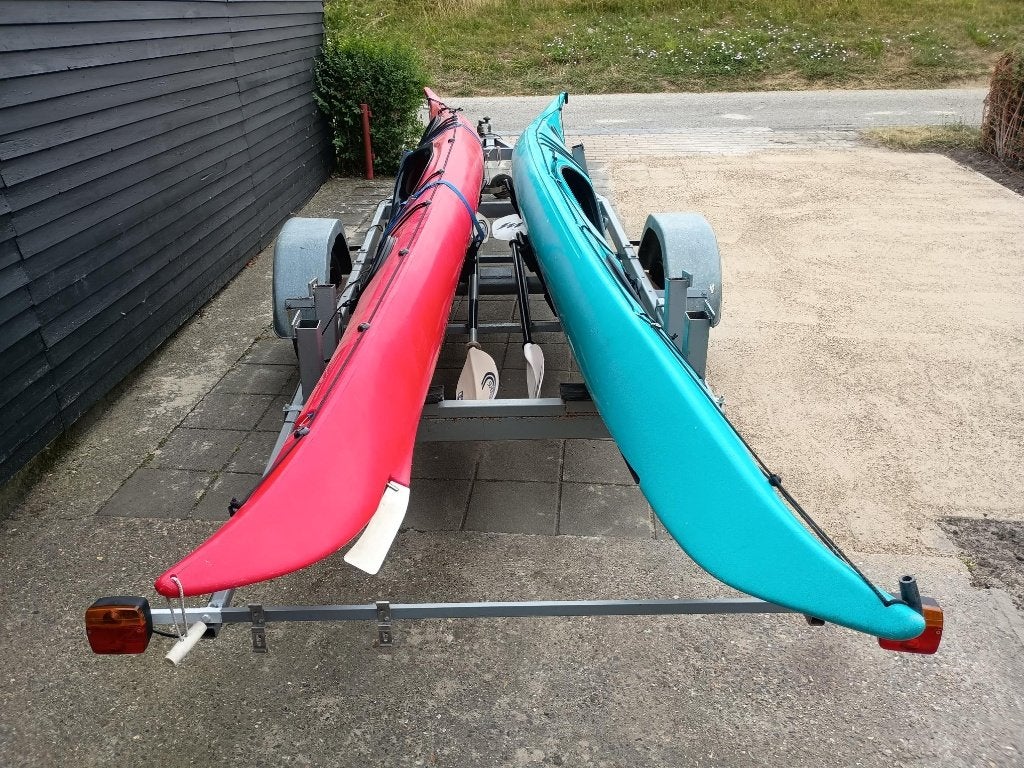 kayaks op trailer, Ophalen, Gebruikt, 1-persoons