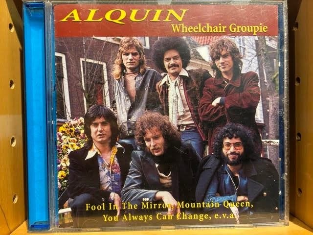 Alquin - Wheelchair Groupie CD (Rock, Progressive Rock), Progressive Rock, Ophalen of Verzenden, Zo goed als nieuw, Inclusief boekje