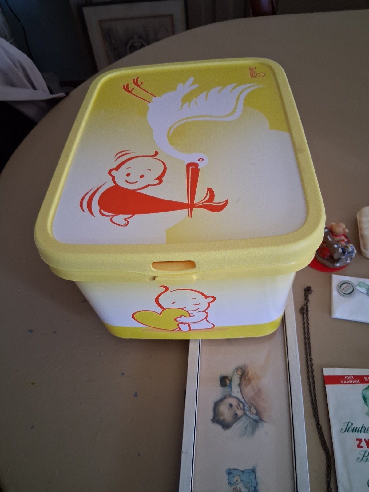 Grote collectie vintage Zwitsal en babyartikelen, Ophalen