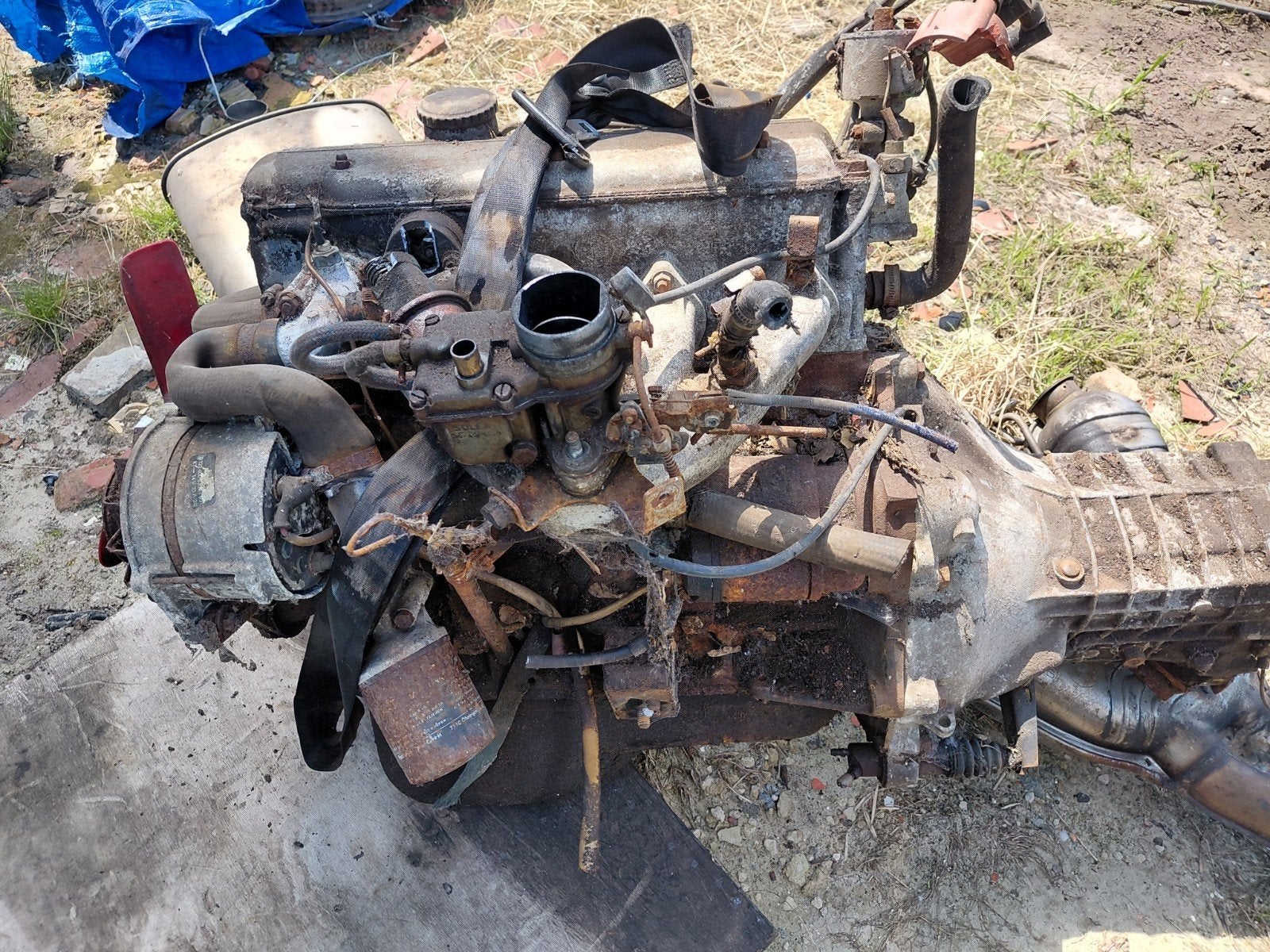 Motorblok  plus cardan type 2002  bj  1975, Ophalen of Verzenden
