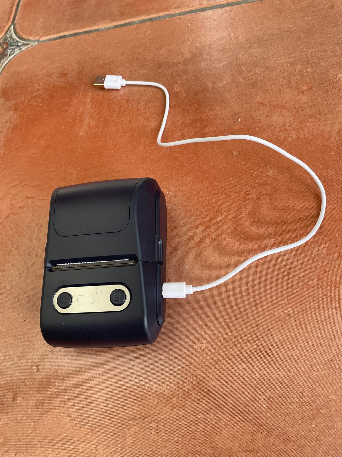 Draagbare Thermische Printer (Bluetooth/USB), Computers en Software, Printers, Zwart-en-wit printen, Printer, Nieuw, Ophalen of Verzenden