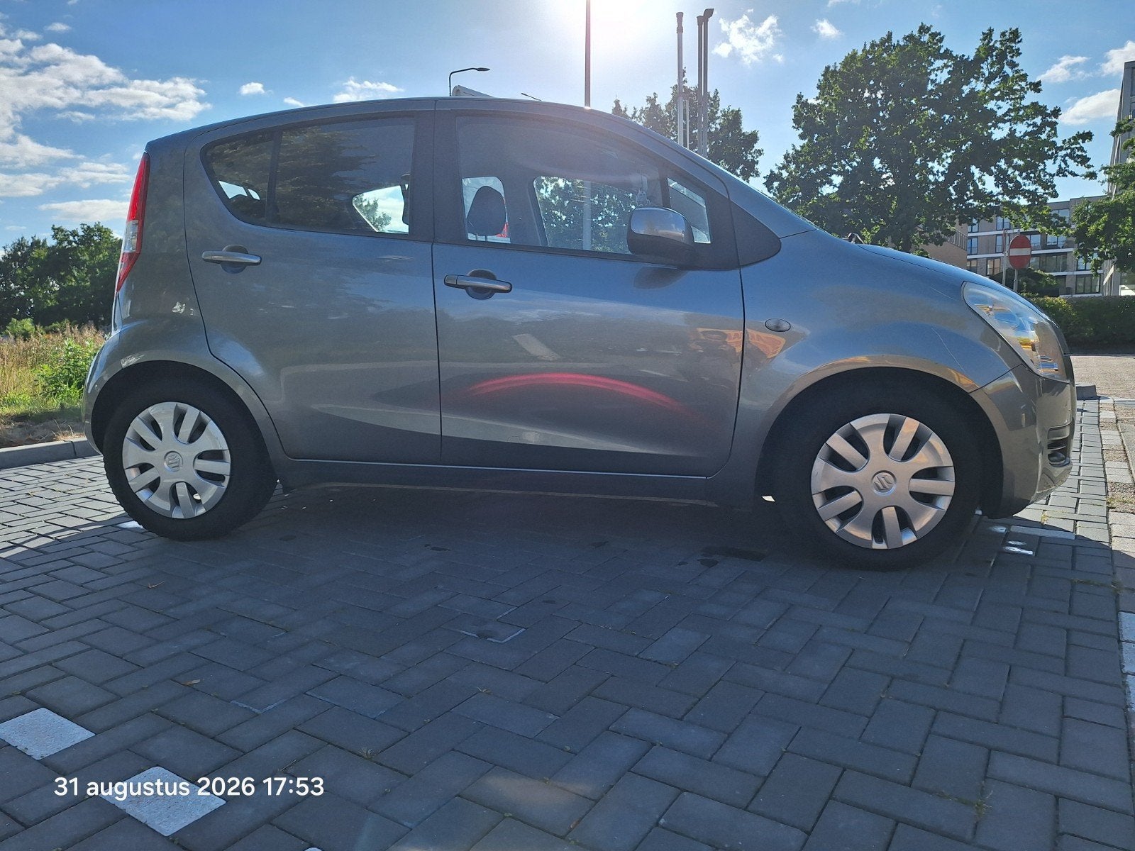 Suzuki Splash 1.2 2008 Grijs, Voorwielaandrijving, 40 €/maand, 4 cilinders, 965 kg