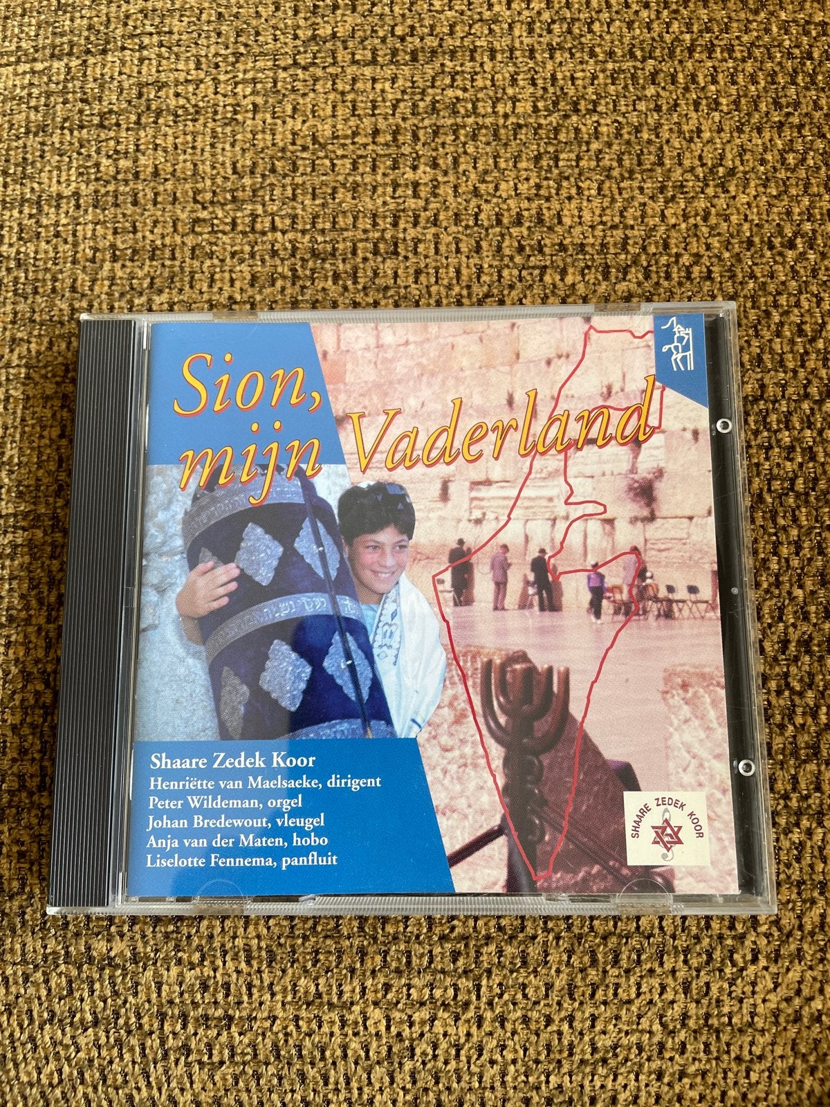 Sion, mijn Vaderland - cd Shaare Zedek Koor, Cd's en Dvd's, Cd's | Religie en Gospel, Gebruikt, Orgel, Geestelijke liederen, Ophalen of Verzenden
